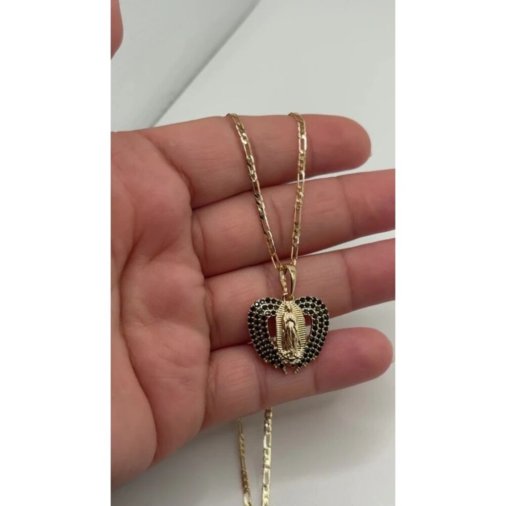 Cadena de virgen oro laminado